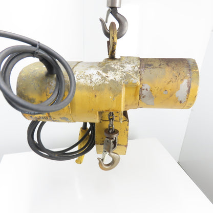 Budgit 113454-5 1 Ton 2000LB Electric Chain Hoist 3Ph 230/460V 15' Lift 8FPM