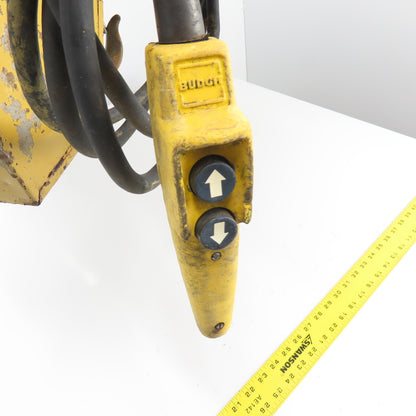 Budgit 113454-5 1 Ton 2000LB Electric Chain Hoist 3Ph 230/460V 15' Lift 8FPM