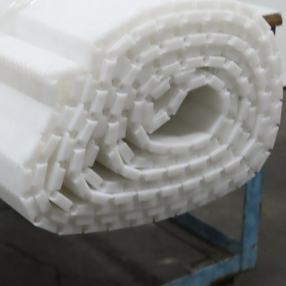 Modutech EC254 C MD254C Modular Plastic Conveyor Belt 84"Wide x 166"Long 1"Pitch