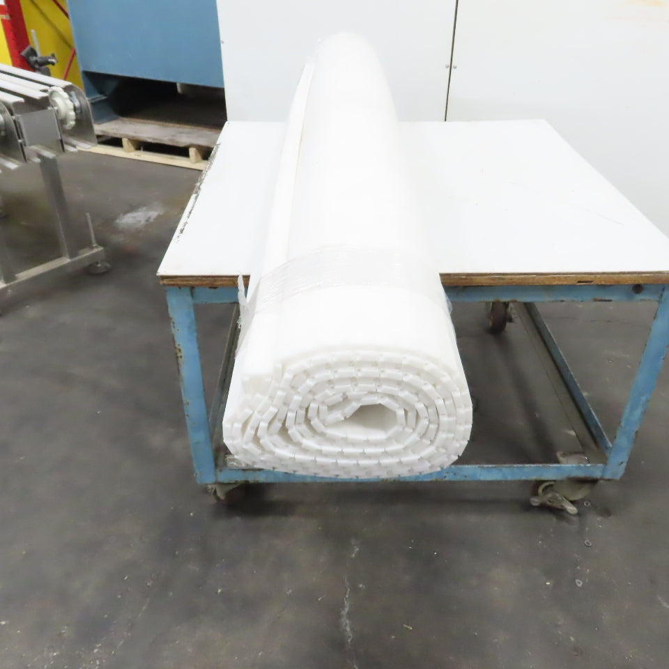 Modutech EC254 C MD254C Modular Plastic Conveyor Belt 84"Wide x 166"Long 1"Pitch