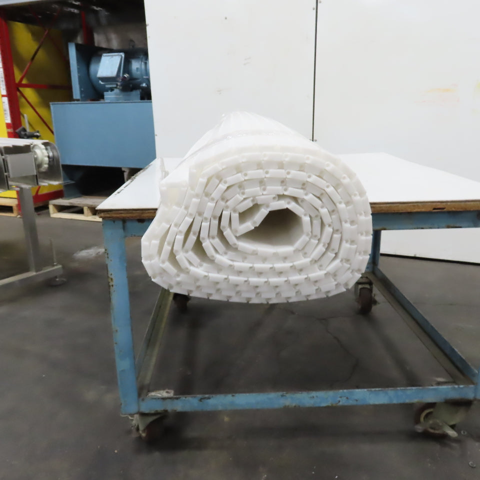 Modutech EC254 C MD254C Modular Plastic Conveyor Belt 84"Wide x 166"Long 1"Pitch