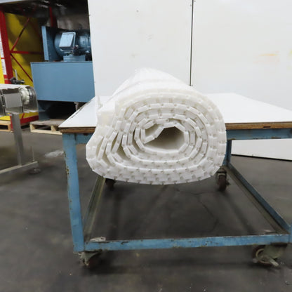 Modutech EC254 C MD254C Modular Plastic Conveyor Belt 84"Wide x 166"Long 1"Pitch