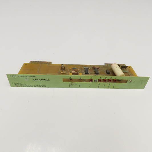 Kay-Ray 220-000063 Output Card 4-20MA Floating Parts/Repair