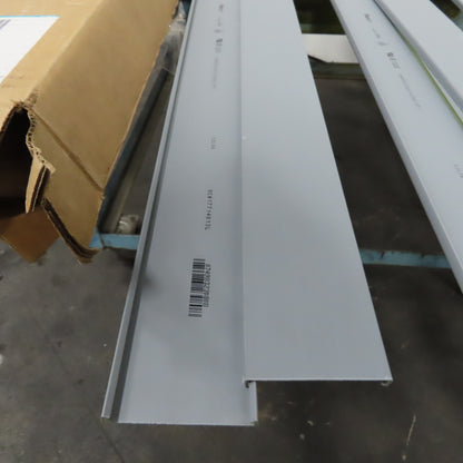 Panduit Panduct C2LG6 Type C Wiring Duct Cover PVC 2" Wide x 6' Long Lot Of 8