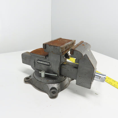 MasterForce 5-1/2" x 6-1/2" Open Combination Swivel Bench Vise