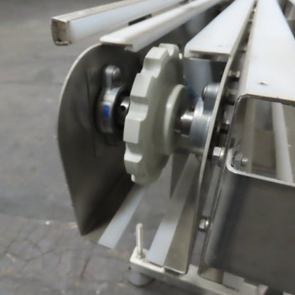 E-Pak 13' x 5" Stainless Steel "S-Shaped" Conveyor 230/460V 3PH .5HP (No Belt)