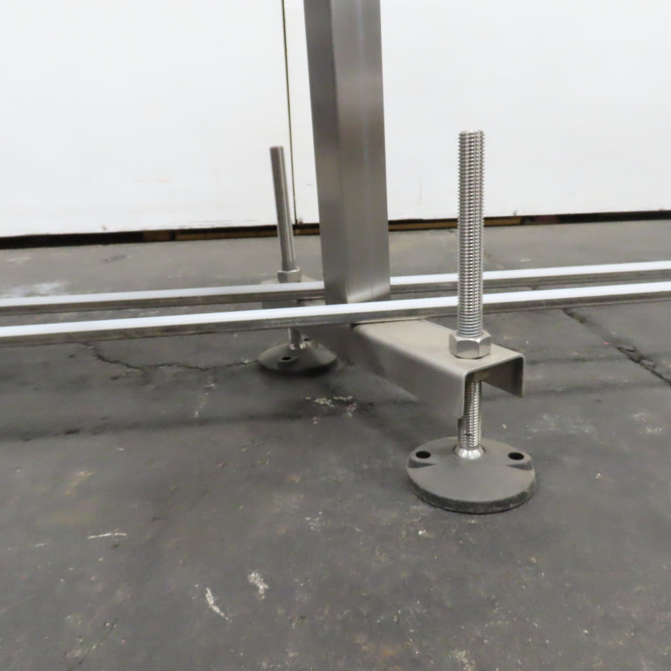 E-Pak 13' x 5" Stainless Steel "S-Shaped" Conveyor 230/460V 3PH .5HP (No Belt)