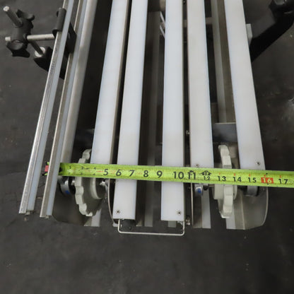 E-Pak 13' x 5" Stainless Steel "S-Shaped" Conveyor 230/460V 3PH .5HP (No Belt)