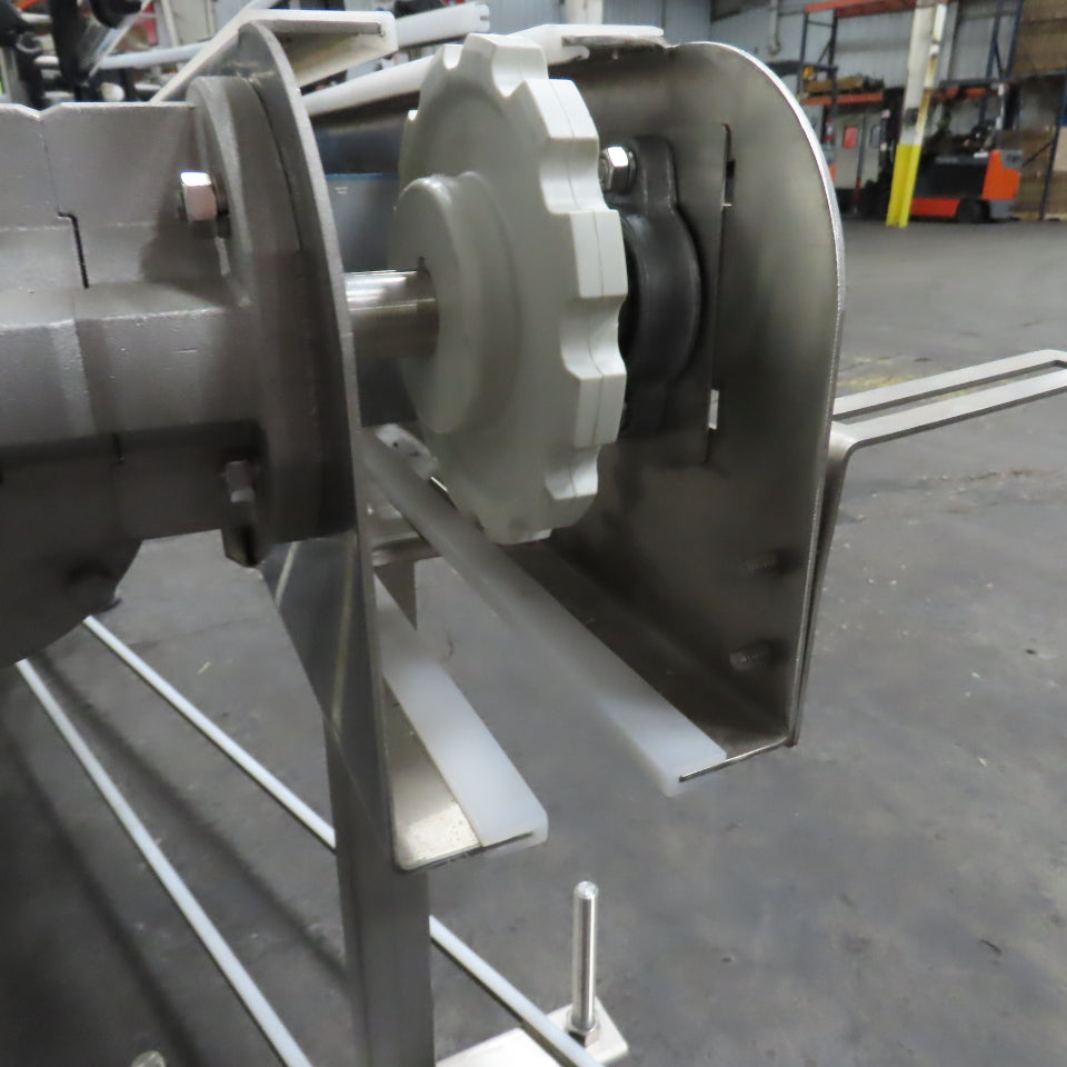 E-Pak 13' x 5" Stainless Steel "S-Shaped" Conveyor 230/460V 3PH .5HP (No Belt)