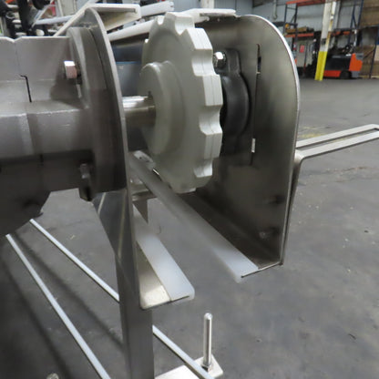 E-Pak 13' x 5" Stainless Steel "S-Shaped" Conveyor 230/460V 3PH .5HP (No Belt)