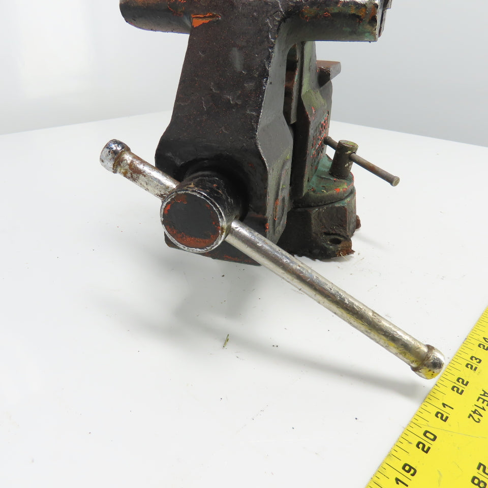 6-1/2" x 6" Open Heavy Duty Swivel Bench Vise