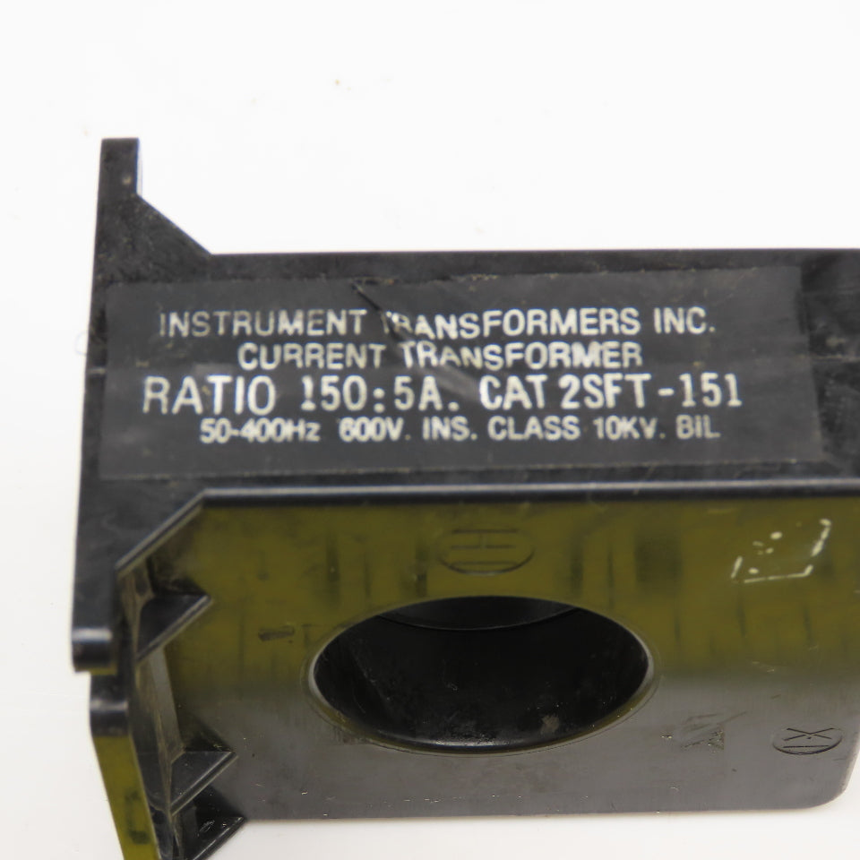 Instrument Transformers 2SFT-151 150:5A Ratio Current Transformer 50-400Hz 600V