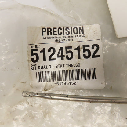 Precision Scientific 51245152 Model B10 Dual Thermostat 70-580°F