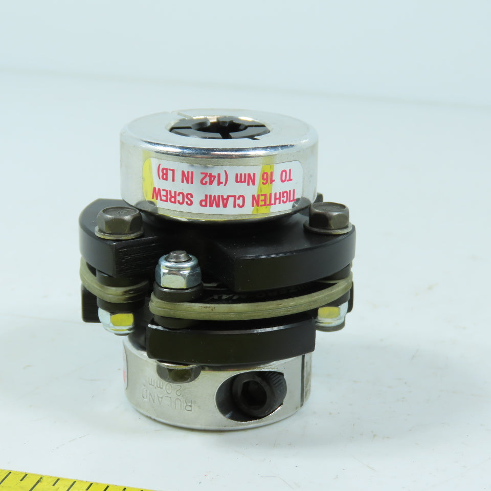 Zero-Max 6-22 Flexible Shaft Coupling 10mm x 10mm Or 3/8" x 3/8"