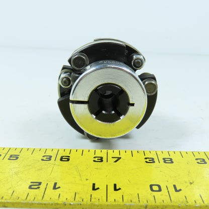 Zero-Max 6-22 Flexible Shaft Coupling 10mm x 10mm Or 3/8" x 3/8"