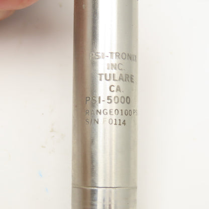 Psi-Tronix PSI-5000 Pressure Tranducer 1/4" FNPT 0-100PSI