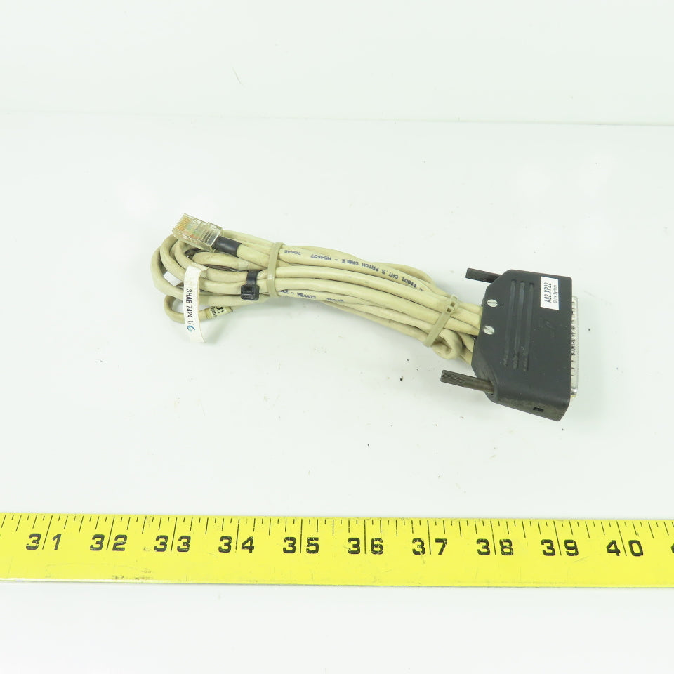 ABB Asea Brown 3HAB 7424-1/6 Jib Drive System Adapter Control Cable