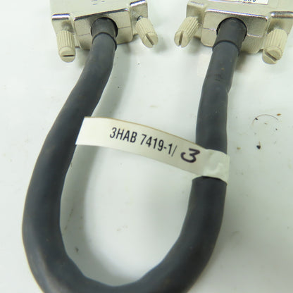 ABB Asea Brown 3HAB 7419-1/3 Robot Controller Bus Cable
