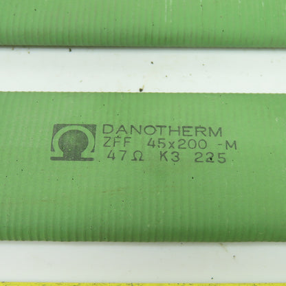Danotherm ZFF 45x200 Power Resisters 47O OHM K3 225 Lot Of 4
