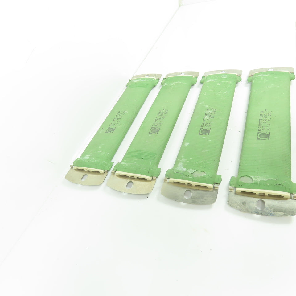 Danotherm ZFF 45x200 Power Resisters 47O OHM K3 225 Lot Of 4