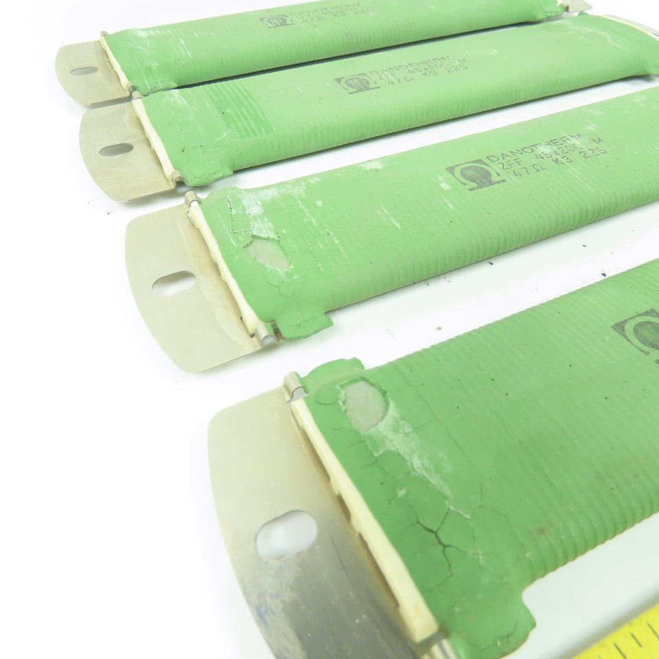 Danotherm ZFF 45x200 Power Resisters 47O OHM K3 225 Lot Of 4