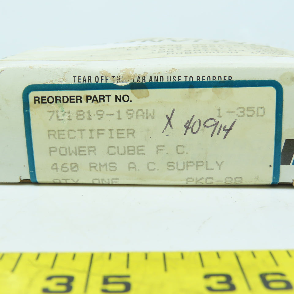 Reliance 701819-19AW 919D Rectifier Power Module NEW Sealed