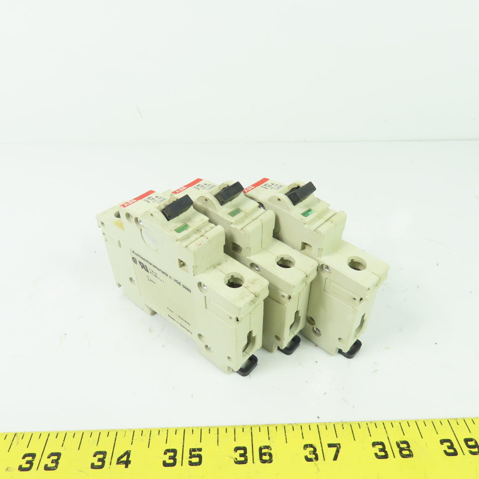 ABB S281 10A Circuit Breaker 1-Pole 230/400V Lot Of 3