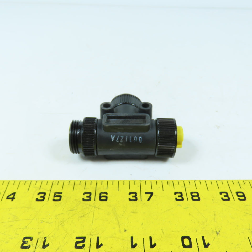 Allen Bradley 061127A 3-Way Female x Female x Male Splitter Adapter 4-Pin