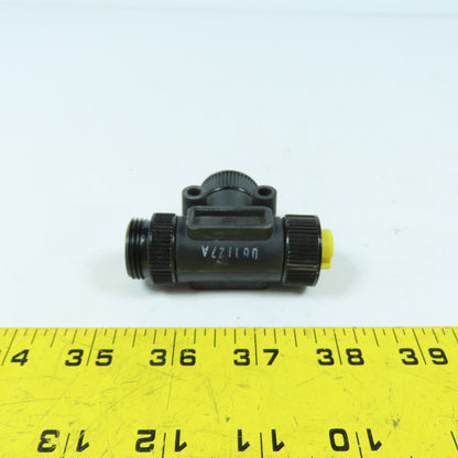 Allen Bradley 061127A 3-Way Female x Female x Male Splitter Adapter 4-Pin