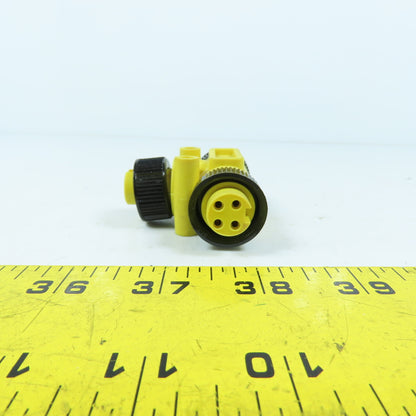 Brad 070213A 3-Way Female x Female x Male Splitter Adapter 4-Pin