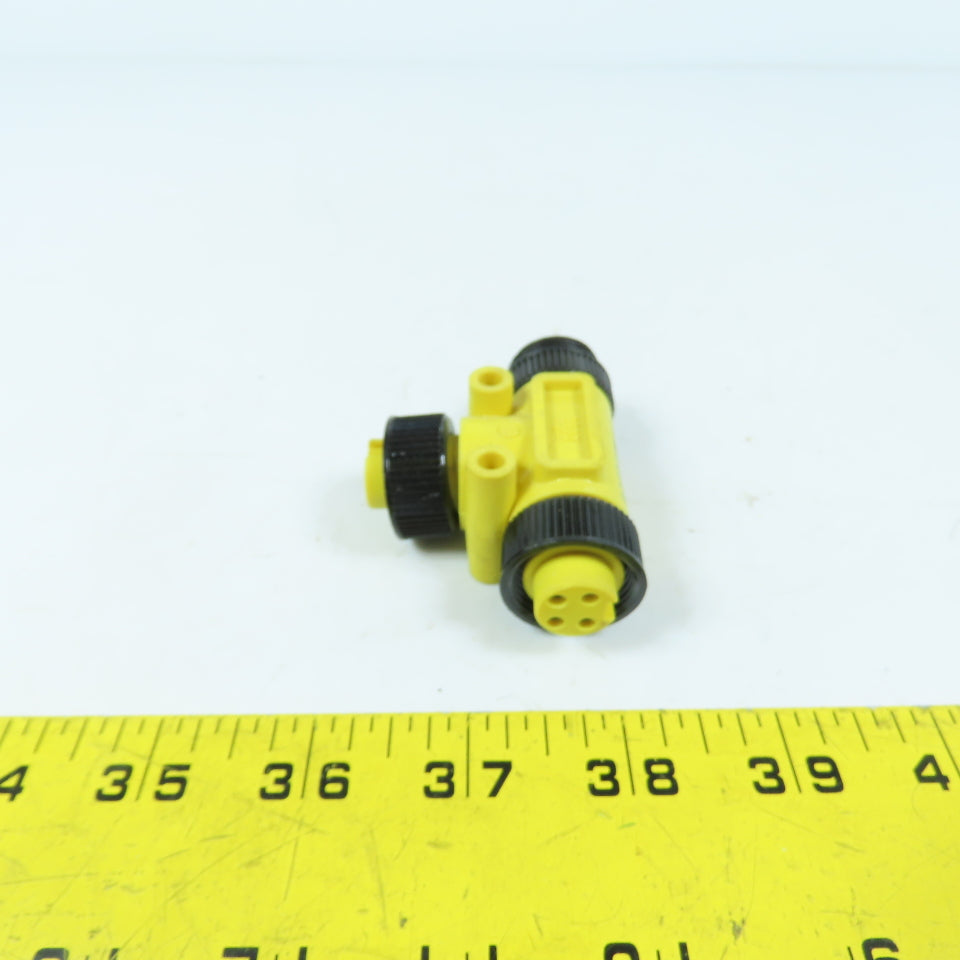 Brad 070213A 3-Way Female x Female x Male Splitter Adapter 4-Pin