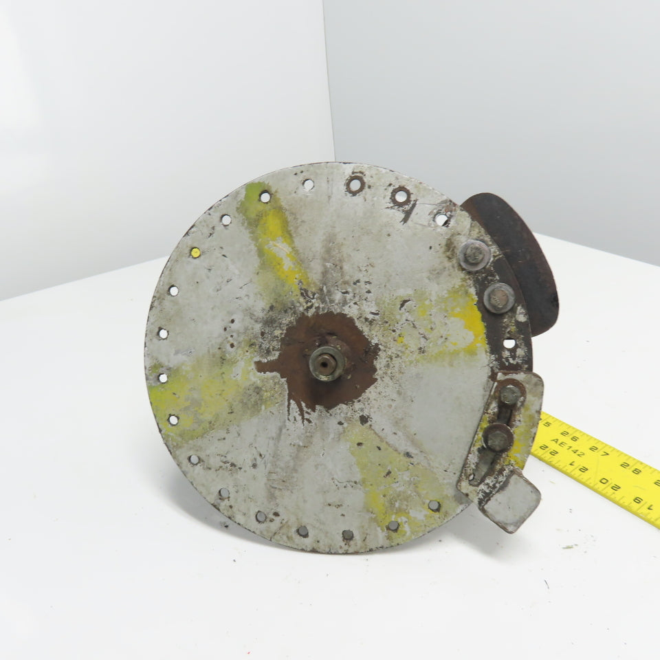 Ohio Gear & Trans DOX 150:1 Ratio Gear Reducer Assembly A 1/2" Shaft W/10" Plate