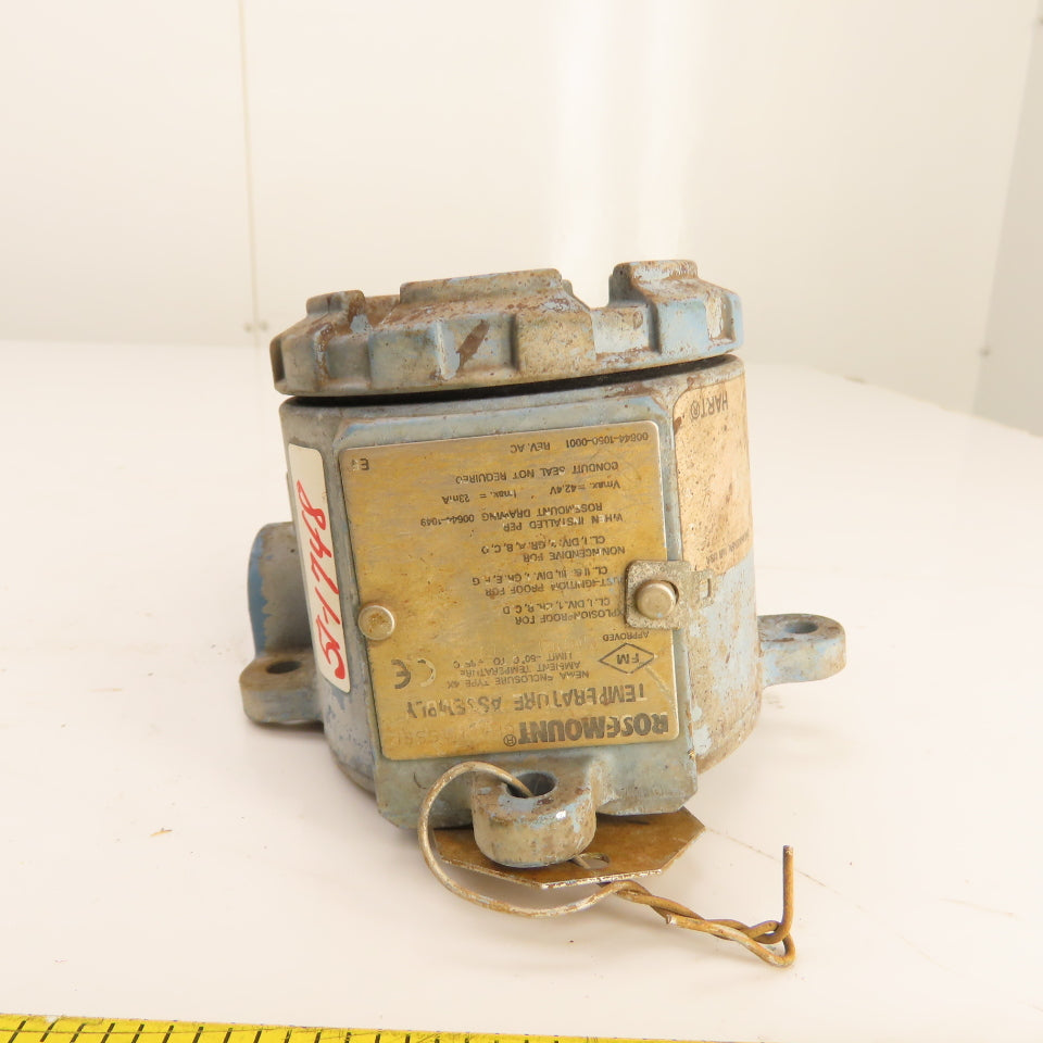 Rosemount 644HAE5J6F8 Temperature Transmitter PT100-385 Model 644