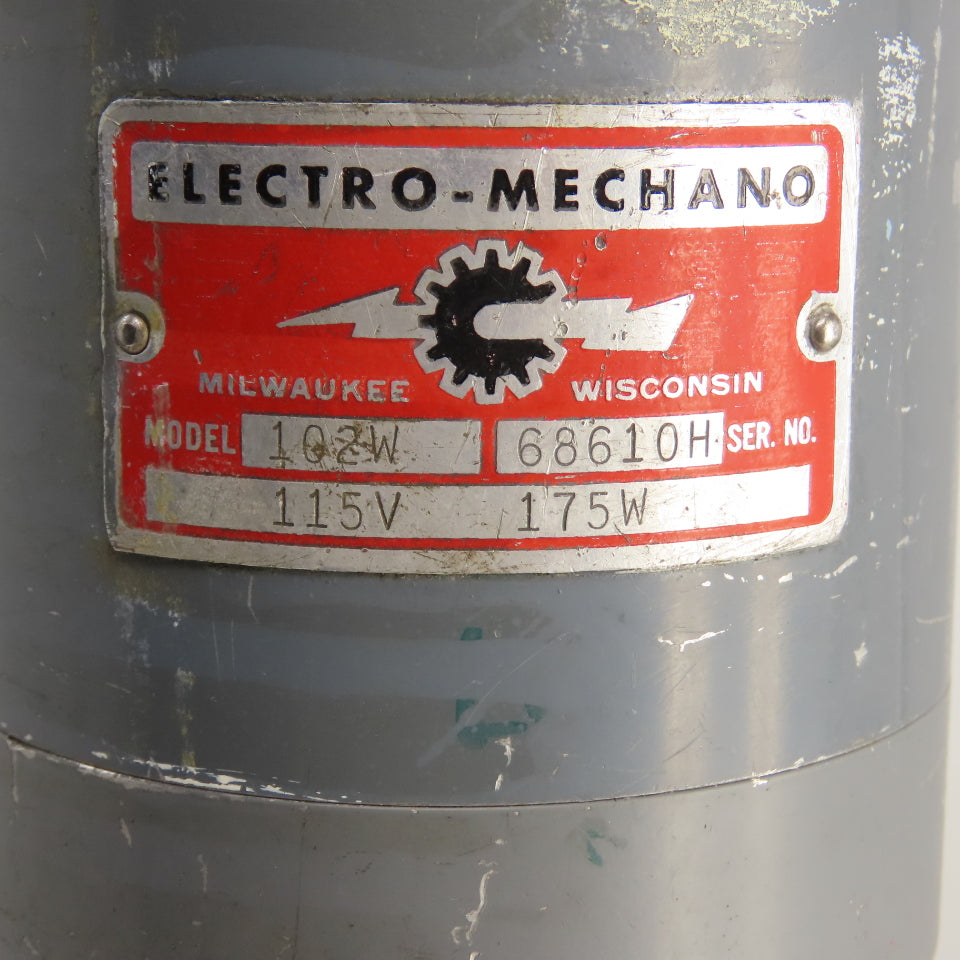 Electro Mechano 102W 8" High-Speed Mini Drill Press 115V 1PH 1000-10,000RPM
