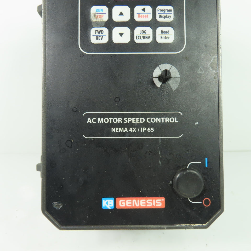 KB Electronics KBDA-42 AC Motor Speed Control VFD Drive 400/460VAC 2.6A
