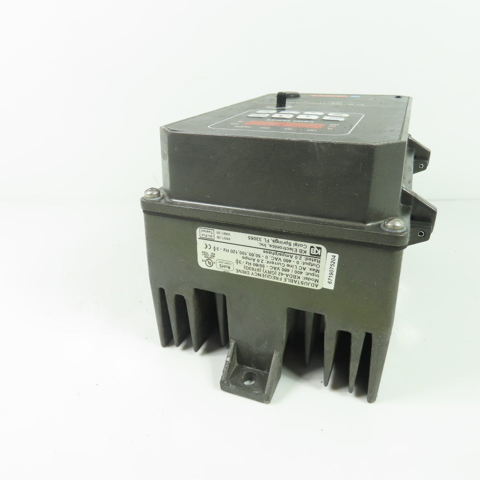 KB Electronics KBDA-42 AC Motor Speed Control VFD Drive 400/460VAC 2.6A