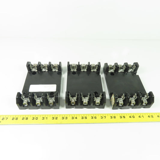 Marathon 6F30A3B 30A 600V Fuse Block Holder Lot Of 3