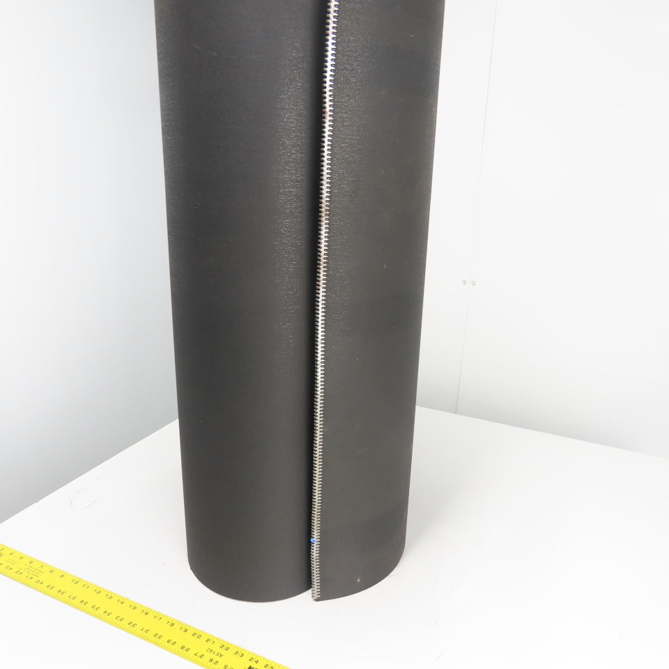 36" Wide x 5'-10" OAL 3-Ply Conveyor Belt Laced W/ Pin 0.15" Thick