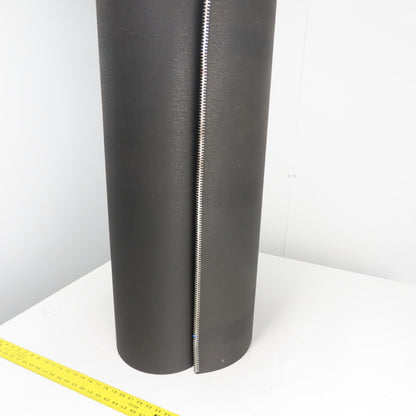 36" Wide x 5'-10" OAL 3-Ply Conveyor Belt Laced W/ Pin 0.15" Thick