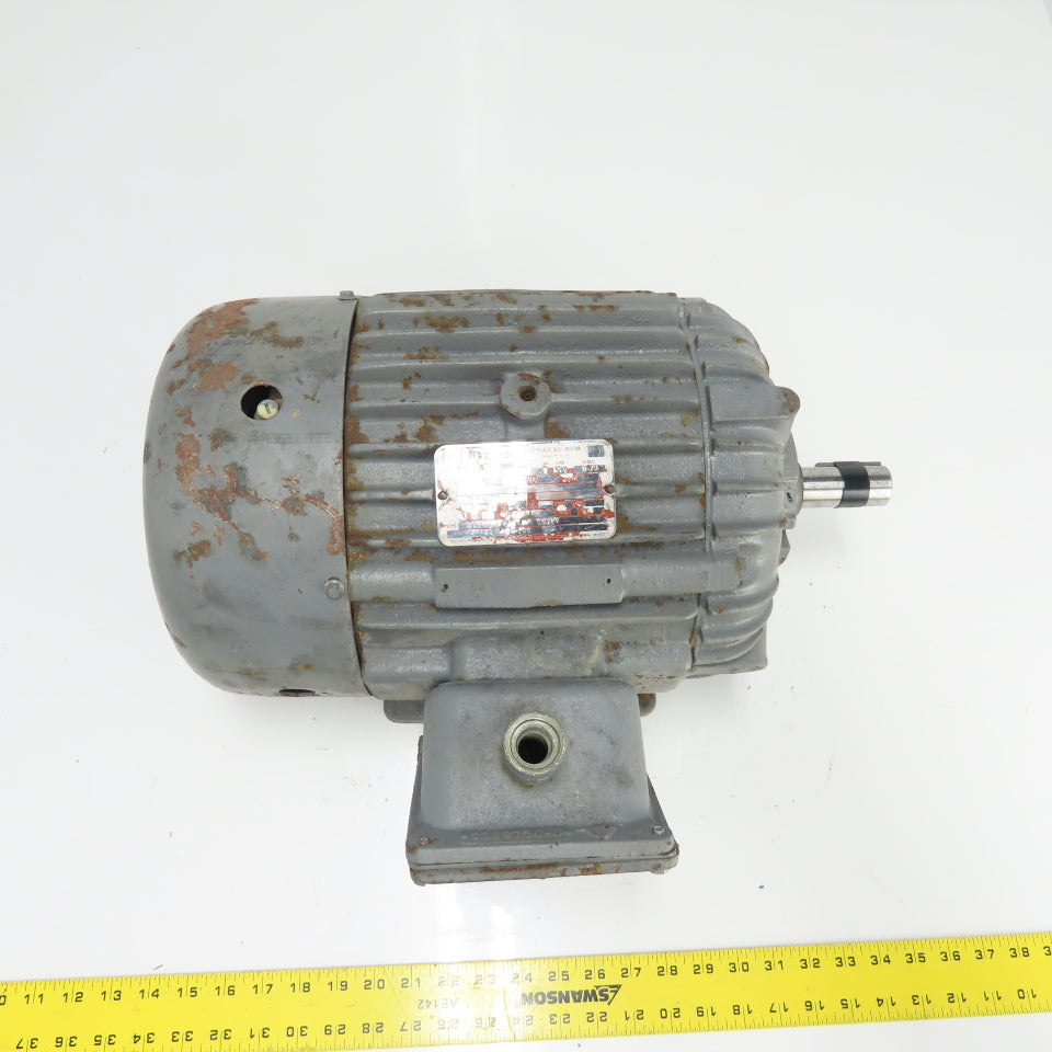 Delco 2G2104 3HP AC Electric Motor 3Ph 460V 213 Frame 1765RPM