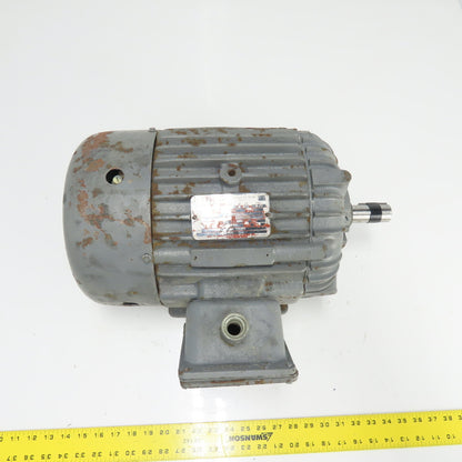 Delco 2G2104 3HP AC Electric Motor 3Ph 460V 213 Frame 1765RPM