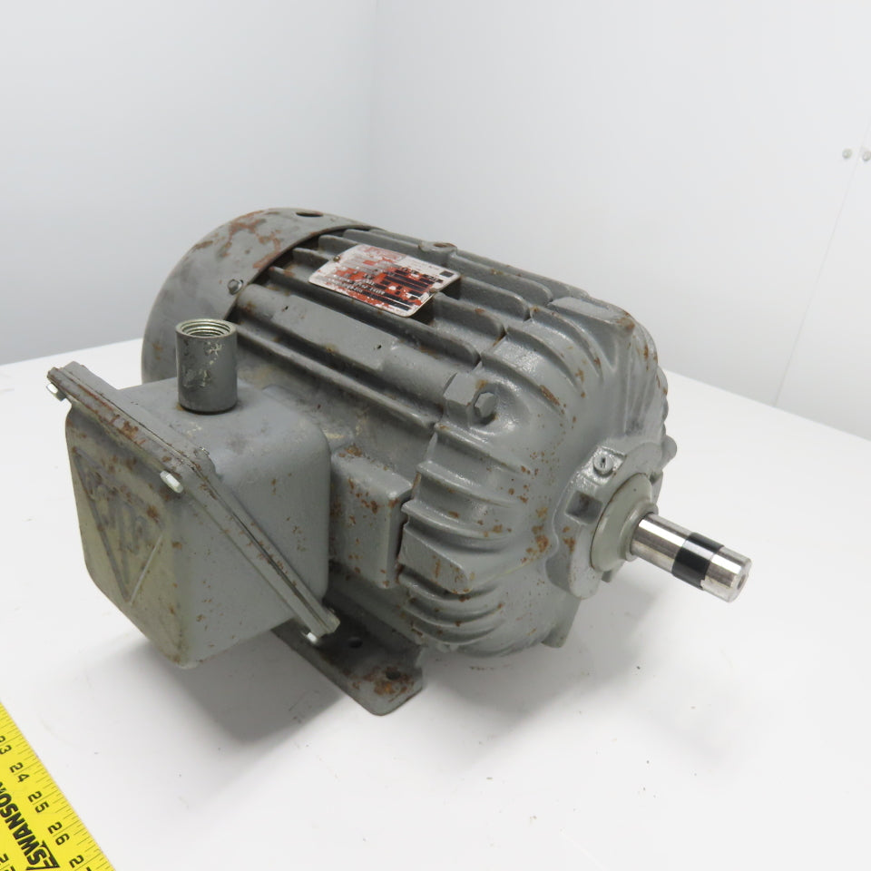 Delco 2G2104 3HP AC Electric Motor 3Ph 460V 213 Frame 1765RPM
