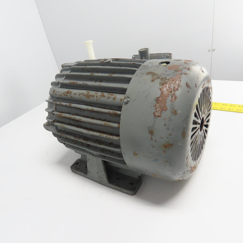 Delco 2G2104 3HP AC Electric Motor 3Ph 460V 213 Frame 1765RPM