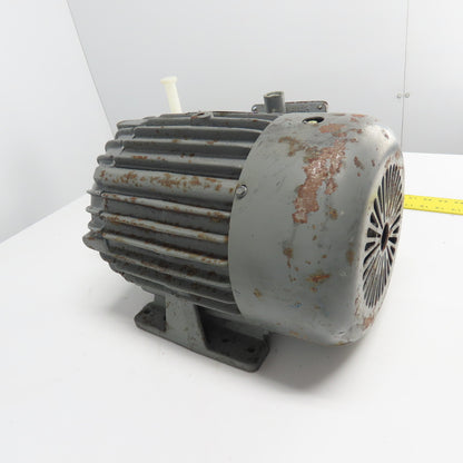 Delco 2G2104 3HP AC Electric Motor 3Ph 460V 213 Frame 1765RPM