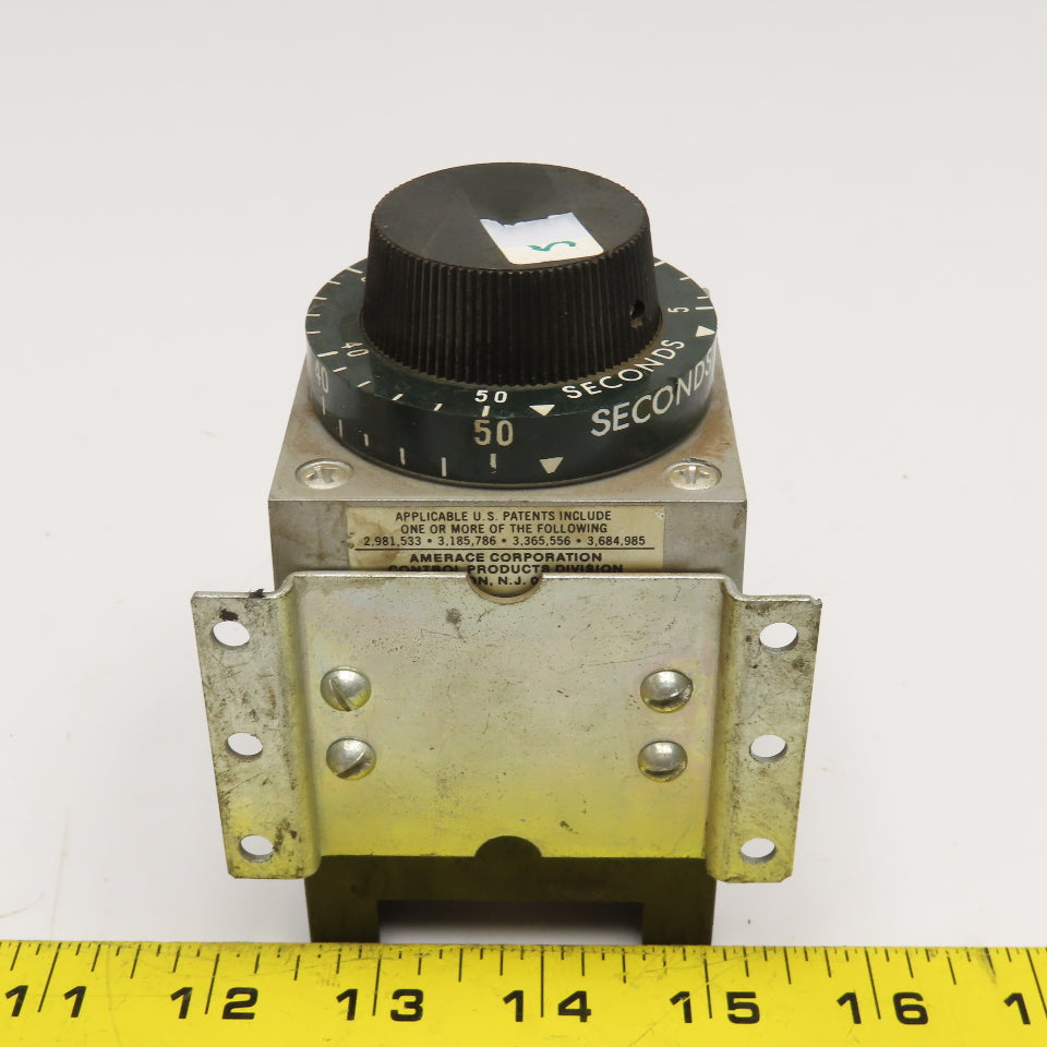 Agastat 7012VDC500 Timing Relay 5-50s 115V 40Hz