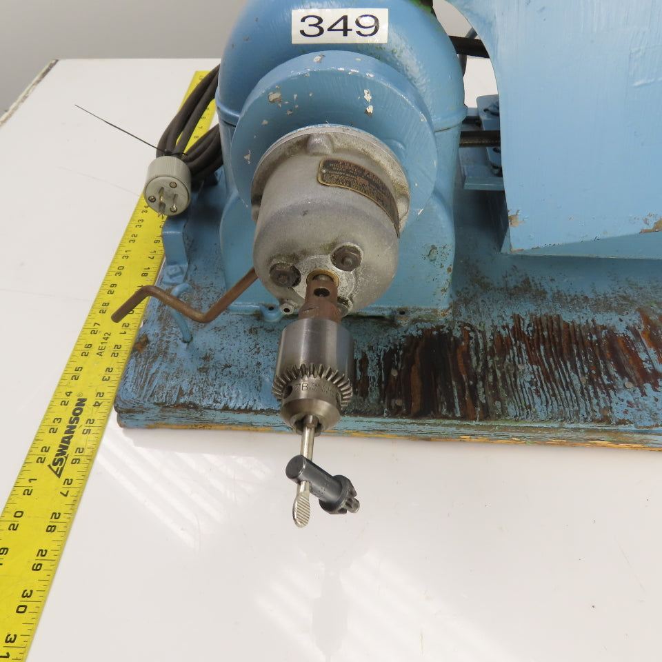 Procunier No. 1 1/4HP Tapping Head Unit 1/4" Brass 3/16" Steel 115V 1PH Tested