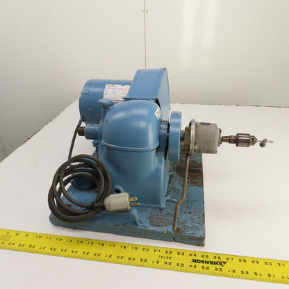 Procunier No. 1 1/4HP Tapping Head Unit 1/4" Brass 3/16" Steel 115V 1PH Tested