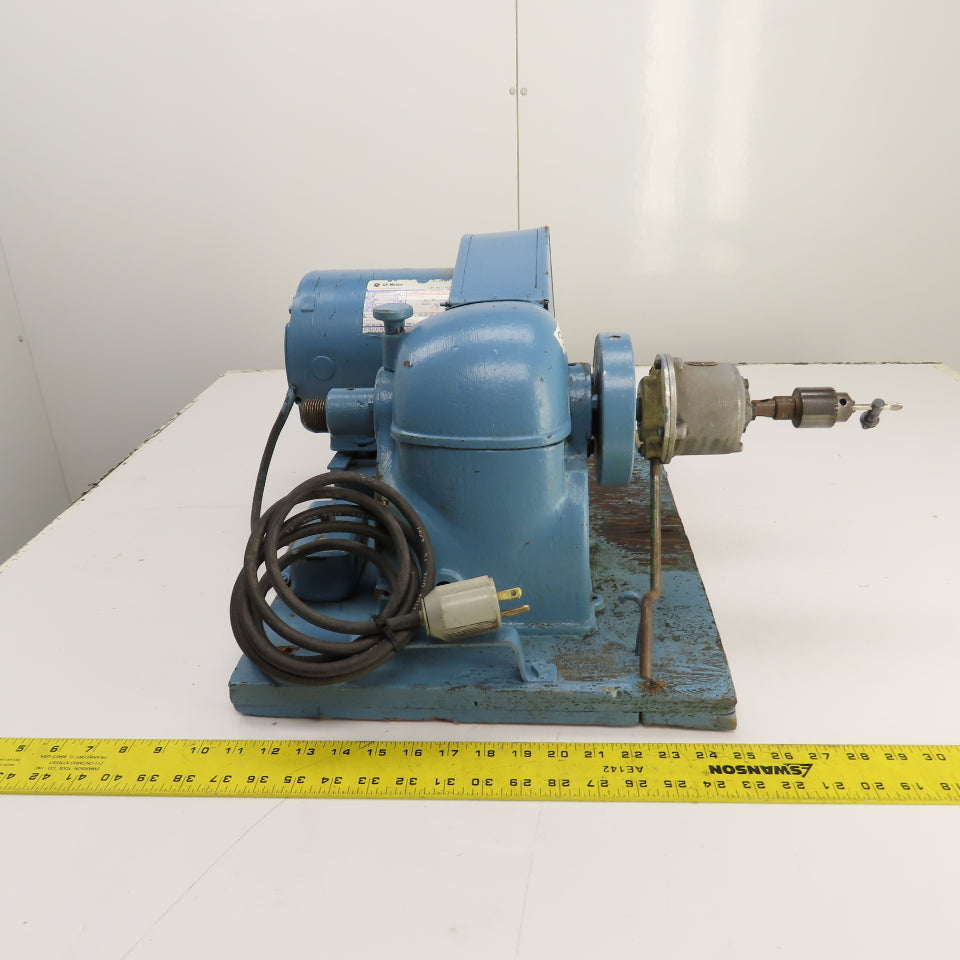 Procunier No. 1 1/4HP Tapping Head Unit 1/4" Brass 3/16" Steel 115V 1PH Tested