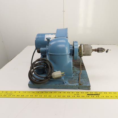 Procunier No. 1 1/4HP Tapping Head Unit 1/4" Brass 3/16" Steel 115V 1PH Tested