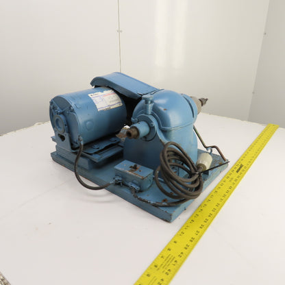 Procunier No. 1 1/4HP Tapping Head Unit 1/4" Brass 3/16" Steel 115V 1PH Tested